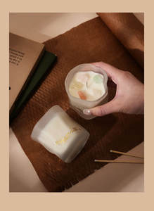 Velas Aromáticas Premium con Cristales Curativos, Luz de Vela Romántica, Regalos de Navidad, Recuerdos de Boda, Mezcla de Cera de Soja - Product Image 6