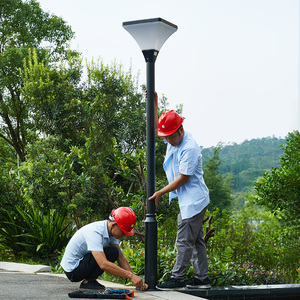 Luci Paesaggistiche in Profilo di Alluminio per la Zona della Campana, Fabbrica di Illuminazione Youge, Luci Solari da Esterno per Villa, Parco, Cortile 7 - Product Image 2