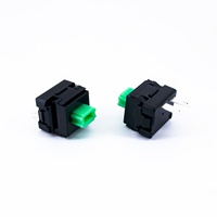 Interruptor de Teclado a Prueba de Agua, PCB, 10*10 mm, Verde, Botón Pulsador, Interruptores Divididos