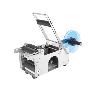 Semi-Automatic Handheld Bottle Labeling Machine for Glass Vial Flat Plastic for Wet Glue Woven Woven Labeling - Product Image 5