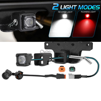 Kit de feux de recul LED rouges de 2 pouces pour barre de remorquage, compatible Toyota 4Runner Tundra 2010-2024