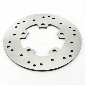 Accesorio de piezas traseras para patinete, Rotor de disco de freno de motocicleta de 210mm para Suzuki <span class=keywords><strong>Burgman</strong></span> an 250 <span class=keywords><strong>400</strong></span> <span class=keywords><strong>ABS</strong></span> an Skywawe 250 07-08 - Product Image 3