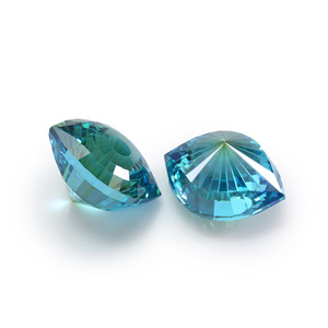 Cadermay Bicolor Zircon Marquise Cut 10x13mm Loose Stone For Jewelry Making - Product Image 4