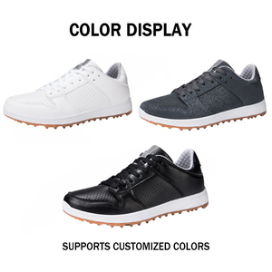 Chaussures de golf d'extérieur unisexes, mode décontractée, antidérapantes, résistantes à l'usure, respirantes, chaussures de voyage et d'entraînement - Product Image 2
