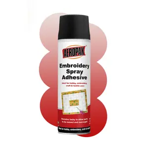 Aeropak multifunción bordado tela temporal adhesivo Spray