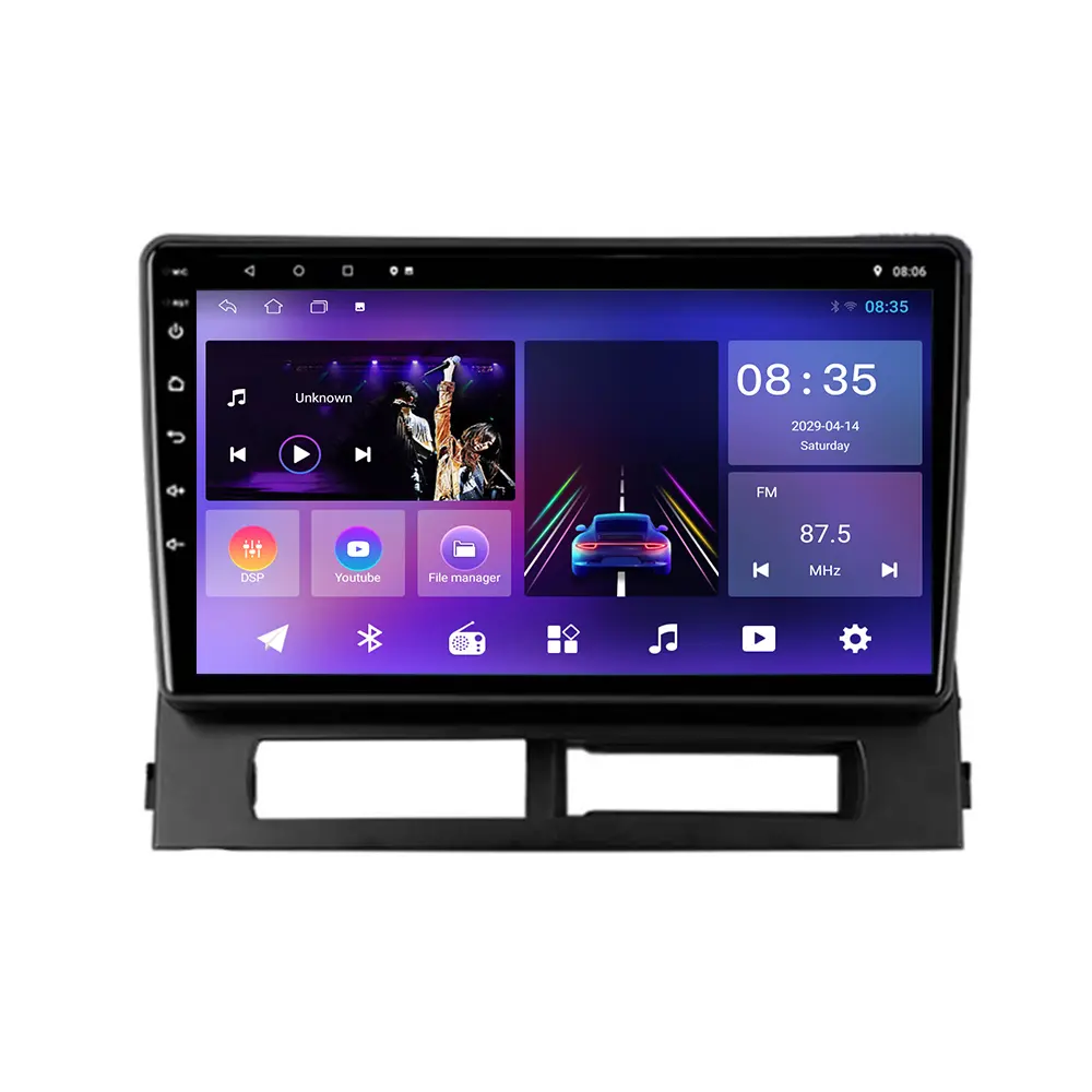 4G Carplay Android 13 para Toyota Prius 20 2002-2009 REPRODUCTOR DE DVD para coche reproductor Multimedia unidad principal Auto Radio navegación GPS