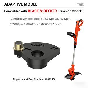 12 pack 90626568 RS9062 Lawn Mower Parts <b>Trimmer</b> Lever Assembly Replacement 23.6x8.3mm For <b>Black</b> Decker LSTE520 LSTE523 LSTE525 - Product Image 6