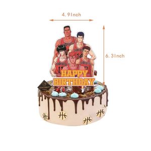 Kit de Fournitures de Fête de Basketball : Décorations Jetables Slam <span class=keywords><strong>Dunk</strong></span> March Madness avec Bannière Joyeux Anniversaire <span class=keywords><strong>et</strong></span> Kit de Ballons en Latex - Product Image 5