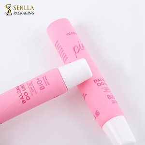 Custom <strong>Mini</strong> 10ml <strong>Lip</strong> <strong>Gloss</strong> Soft Tube Factory Price Empty Cosmetic <strong>Lip</strong> Balm <strong>Container</strong> Screw Cap Plastic Lipstick Packaging <strong>5ml</strong> - Product Image 2
