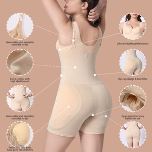 SXLH colombien Pilates réformateur de taille haute Compression sablier Figure Shaper avec dentelle décoration niveau de contrôle ferme - Product Image 5