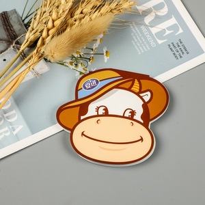 Custom Cartoon Shaped <b>Sticky</b> <b>Notes</b> Paper Digital Printing Reusable Memo Pad Promotional - Product Image 3