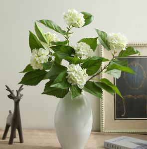 Fleur artificielle en gros, 2 branches, flocon de neige, en bois, pour arrangement floral de table de salon, fleur décorative, accessoire de photographie de studio - Product Image 3