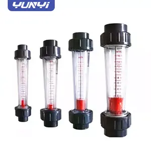 Yunyi Medidor de flujo de alta precisión Tubo de plástico flotador rotámetro caudalímetro Rotámetro de aire precio