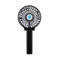 Ventilateur de poche d'urgence pliable à 3 vitesses, rechargeable par USB, avec batterie 18650, idéal pour hôtels et usage domestique (vente en gros)