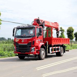 Grúa Montada en Camión Liuzhou Chenglong M3 Equipada con Grúa de Brazo Recto Sany de 12 Toneladas, con Función de Autodescarga - Product Image 6