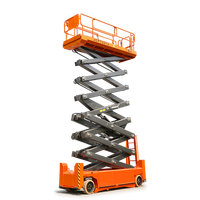 Plate-forme élévatrice hydraulique Mobile à ciseaux, 10M 12M, léger, au meilleur prix