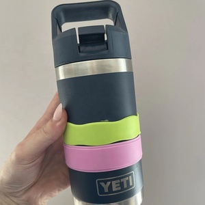 Etichetta Personalizzabile in Silicone Ecologico per Biberon e Tazze da Asilo con Nome del Bambino e Logo Personalizzato - Product Image 3