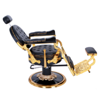 Chaise de barbier moderne de luxe en gros à bas prix, fournitures d'usine de meubles de salon de coiffure et de beauté en Chine