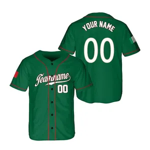 Normzl baseball jersey custom various styles embroidery logo baseball shirts for men team