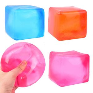Custom Calming Sensory <b>Squeeze</b> <b>Balls</b> 3Cm Cube Squishies Stress Relief Fidget Toy Eva Material Boys - Product Image 3