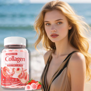 คอลลาเจนเปปไทด์ที่เติมเต็มด้วยโปรตีน1500มก. มีความซับซ้อนและเยลลี่วิตามินรวม - Product Image 1