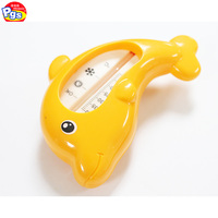 Thermomètre de bain pour bébé PRODIGY WT004, jauge de température de l'eau, accessoires de mesure de température, forme de dauphin de dessin animé, utilisation pour la toilette
