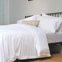 Draps de Lit d'Hôtel 500 Fils, Ensemble de Parure de Lit de Luxe en Coton Égyptien, Vente en Gros Fabricants