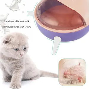 Bol multifonctionnel en plastique écologique pour chat chiot hamster Caractéristiques <span class=keywords><strong>lait</strong></span> <span class=keywords><strong>maternel</strong></span> et <span class=keywords><strong>lait</strong></span> pour chatons et chiots - Product Image 4