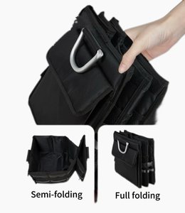 Caja de Almacenamiento Plegable de Gran Capacidad para Maletero de Auto, Impermeable, de Oxford 1680D, 57*33.5*29cm, Color Negro/Gris, Marca OEM CN01 - Product Image 4