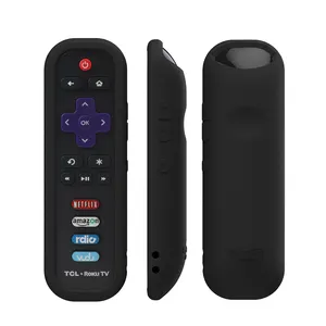 SIKAI for Roku RC280 Remote Case Silicone Shockproof Protective Cover for Roku 3600R RC280 TV Remote Control Cover Case