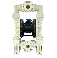 Pompa Listrik Logam Diafragma Ganda Tekanan Rendah GODO BFD-80S OEM Engineering PP Pompa Kimia 480 L/mnt Pengolahan Air Limbah