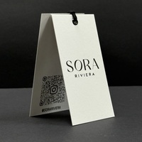 Étiquettes en tissu tissées personnalisées avec logo privé pour vêtements, chaussures et sacs Étiquettes de vêtement en papier pour t-shirts