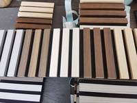 Panneaux muraux acoustiques à lattes, panneaux muraux décoratifs 3D insonorisants, panneaux muraux insonorisants haute densité