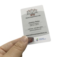 Cartes de visite en plastique Transparent Pvc de haute qualité, pas cher, échantillon gratuit, carte cadeau pour liquide Vip