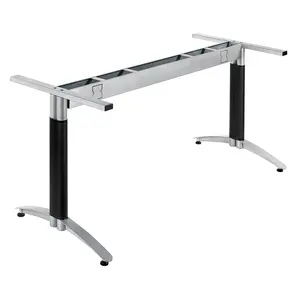 Furnitur Kantor Modern, Taplak Meja Baja Alas Meja Logam untuk Besi Meja dengan Stabilitas Kuat