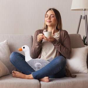 AUNGCSHE Peluches de Personajes de China Brainrot, Peluche de Bailarín Capuchino, Peluche de Asesino Tung Tung Tung Sahur Duck, para Niños y Adultos, 31cm-50cm - Product Image 6