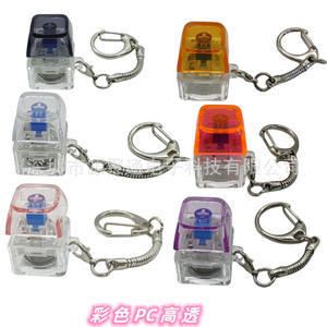 Llavero de PVC de Alta Transparencia con Retroiluminación LED de Anime, Juguete Antiestrés para Adolescentes, Ligero - Product Image 3