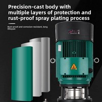Peralatan Pengukur Tekanan Tangki Listrik Tahan Panas 110C Industri, Unit Pendingin, Pompa Sentrifugal TD Inline