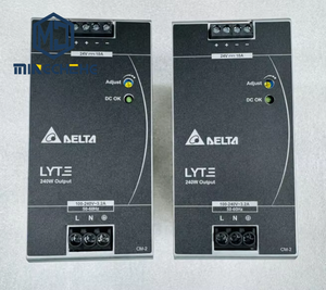 แหล่งจ่ายไฟราง DIN 480W รุ่น DRL-24V480W1EN ซีรีส์ 24VDC 48VDC เอาต์พุต 56 มม. ดีไซน์บางเฉียบพร้อมระบบป้องกันการลัดวงจรเกินพิกัด - Product Image 1