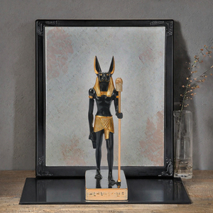 Estatua de Resina de Anubis Egipcio, Estilo Moderno, Grabada y Duradera, Figura de Horus Ecológica para Mesa, Decoración del Antiguo Egipto para Hogar y Oficina - Product Image 3