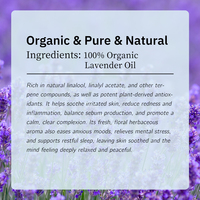 Huile de lavande de qualité cosmétique USDA, 100% pure, biologique, pressée à froid, huiles essentielles, aromathérapie, diffuseur, soin de la peau, raffermissant, vente en gros