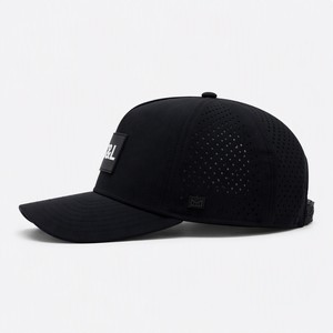 Wholesale Custom Logo Vinyl Sporty Letter 5-Panel <b>Waterproof</b> Performance Camp <b>Cap</b> Manufacturer - Product Image 4