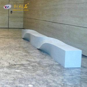 Nuevo Banco de Hormigón Retorcido Magic Stone para Exteriores, Asiento Decorativo para Paisajes, Material UHPC GRC - Product Image 2