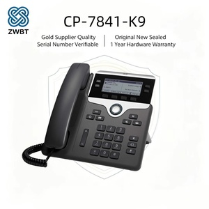 Teléfono IP Cisco Catalyst CP-7841-K9 SIP con <span class=keywords><strong>4</strong></span> Teclas de Línea Programables, 2 Puertos Gigabit Ethernet PoE 802.3af, Compatible con CUCM, Teléfono VoIP - Product Image 2