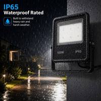 Projecteurs LED anti-éblouissement 200W pour terrains de jeux extérieurs, terrains de tennis, éclairage de chantier
