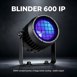 Projecteur LED matriciel à un seul faisceau en alliage d'aluminium DMX512 RGBALC Série Concert avec indice de protection IP65 - Product Image 1