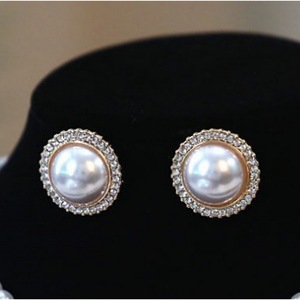 Conjunto de <span class=keywords><strong>Collar</strong></span>, Pendientes y Anillo de Perlas para <span class=keywords><strong>Novia</strong></span> de Diseño Sencillo, Adecuado para Varias Ocasiones y Versátil como Accesorio de Boda - Product Image 4