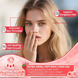 Kolagen Gmuuies multi-kolagen & Biotin Multivitamin suplemen untuk kekebalan tubuh, tulang, dukungan otot & energi kolagen peptida Gummy - Product Image 3