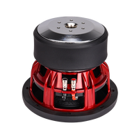 Nuevo subwoofer de coche de cesta roja de 8 pulgadas, RMS, 400W, buena reputación, altavoz de Audio automático máximo de 800W, logotipo personalizado, Woofer de gran venta