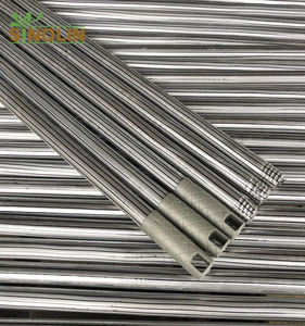 Machine écologique robuste <span class=keywords><strong>PVC</strong></span> plastique enduit bâton en bois 25mm fer métal poignée brosse vadrouille palmier balai fabricant bambou naturel - Product Image 4